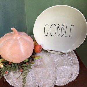 Rae Dunn 10 inch "Gobble" Plate